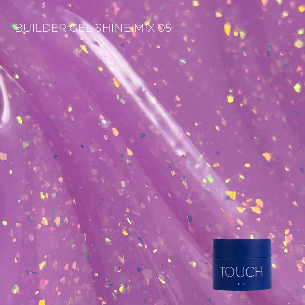 Touch Builder Gel 15ml Shine Mix 05