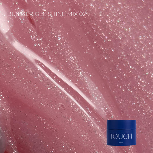 Touch Builder Gel 15ml Shine Mix 02